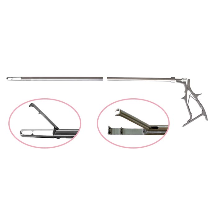 Затискач; 2Х3 зубчики; рукоятка з французьким фіксатором; люер.замок; Ø 10,0мм; 420мм, Tontarra Medizintechnik GmbH